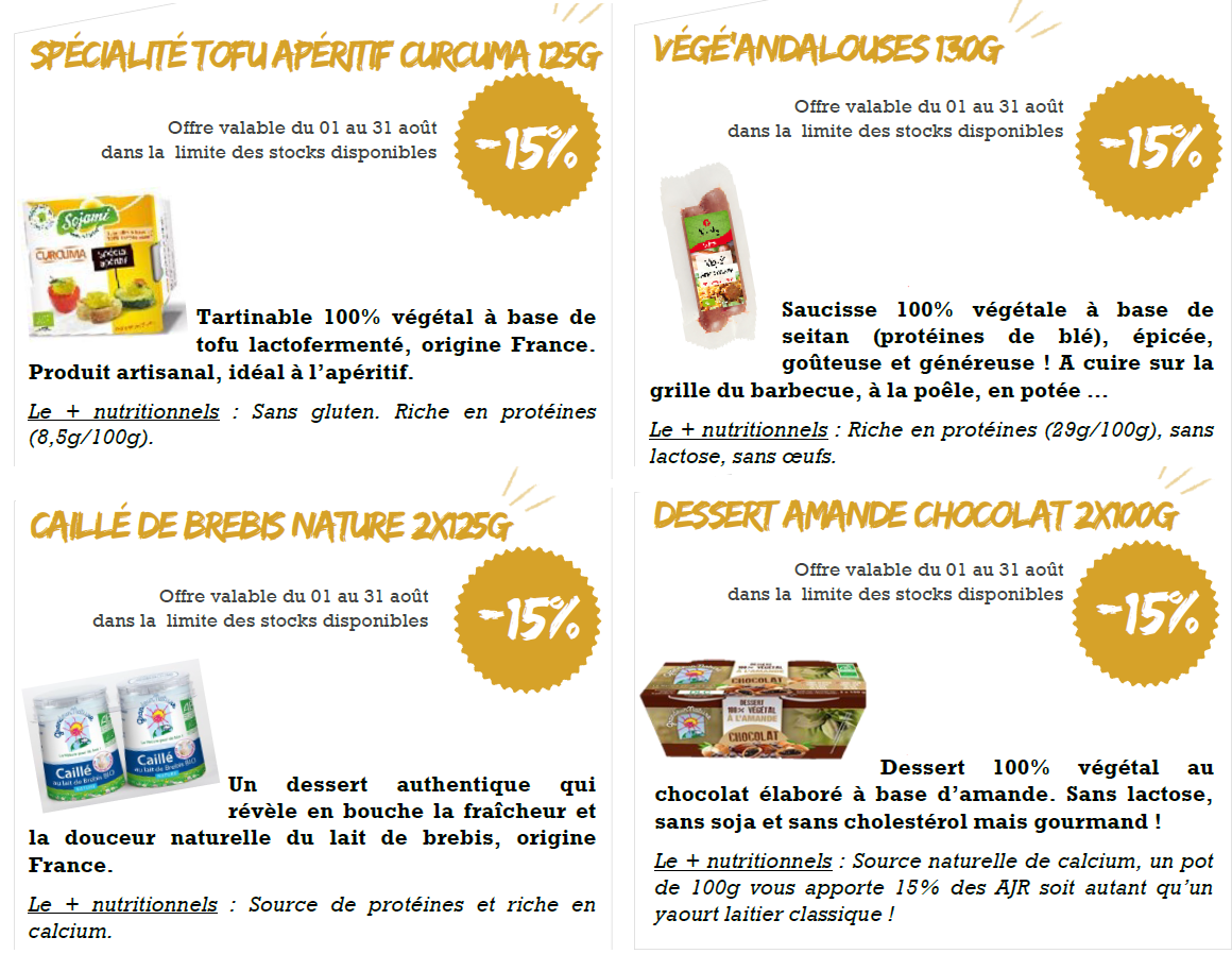 En Août c'est chaud : profitez des promos du rayon frais ! En Août c'est chaud : profitez des promos du rayon frais !